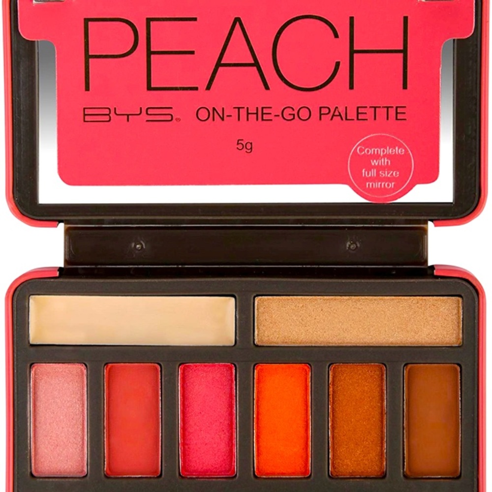 BYS On-The-Go Peach Eyeshadow Palette